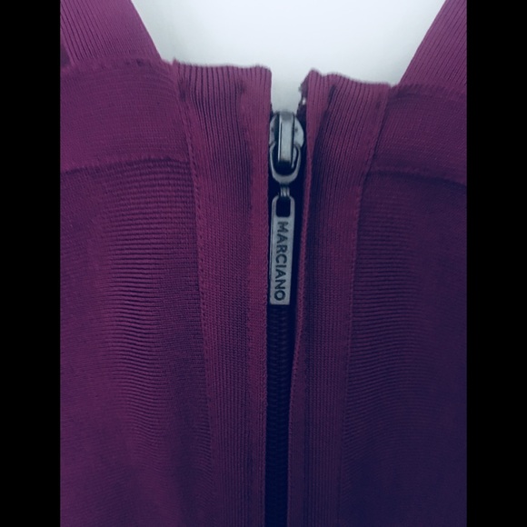 GUESS by Marciano magenta bandage dress - Picture 7 of 8